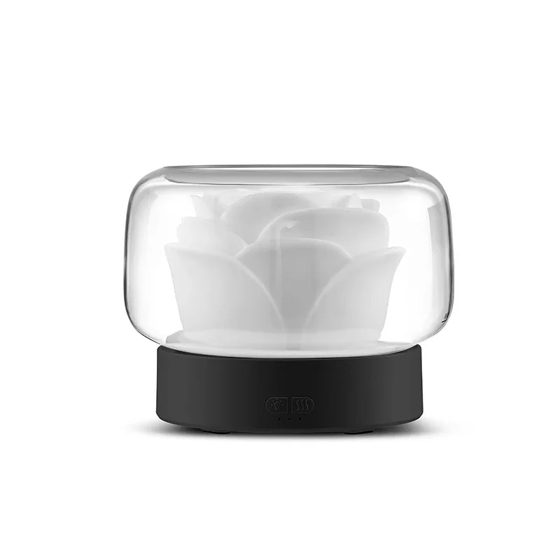 Humidificateur d'air Fleur de Lotus en fonctionnement
