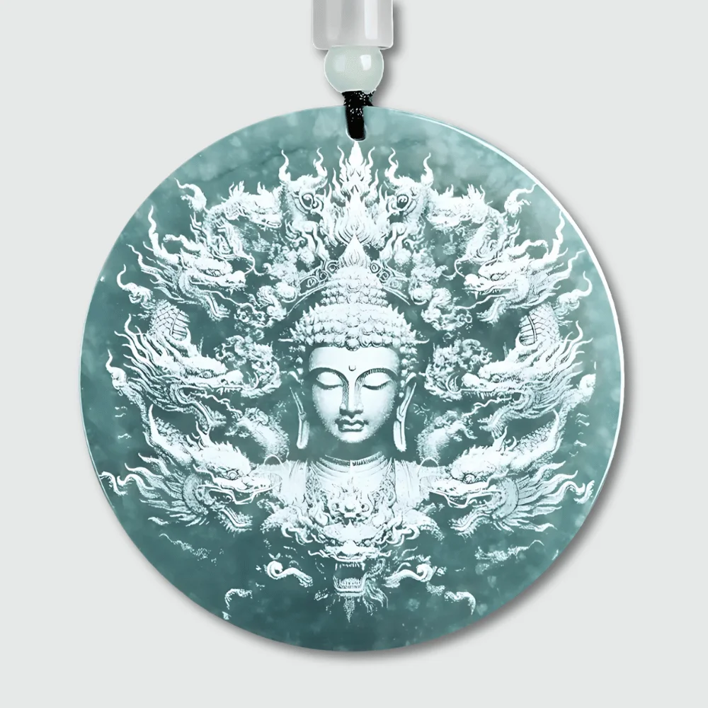 Amulette Bouddha Bleu Birmanie