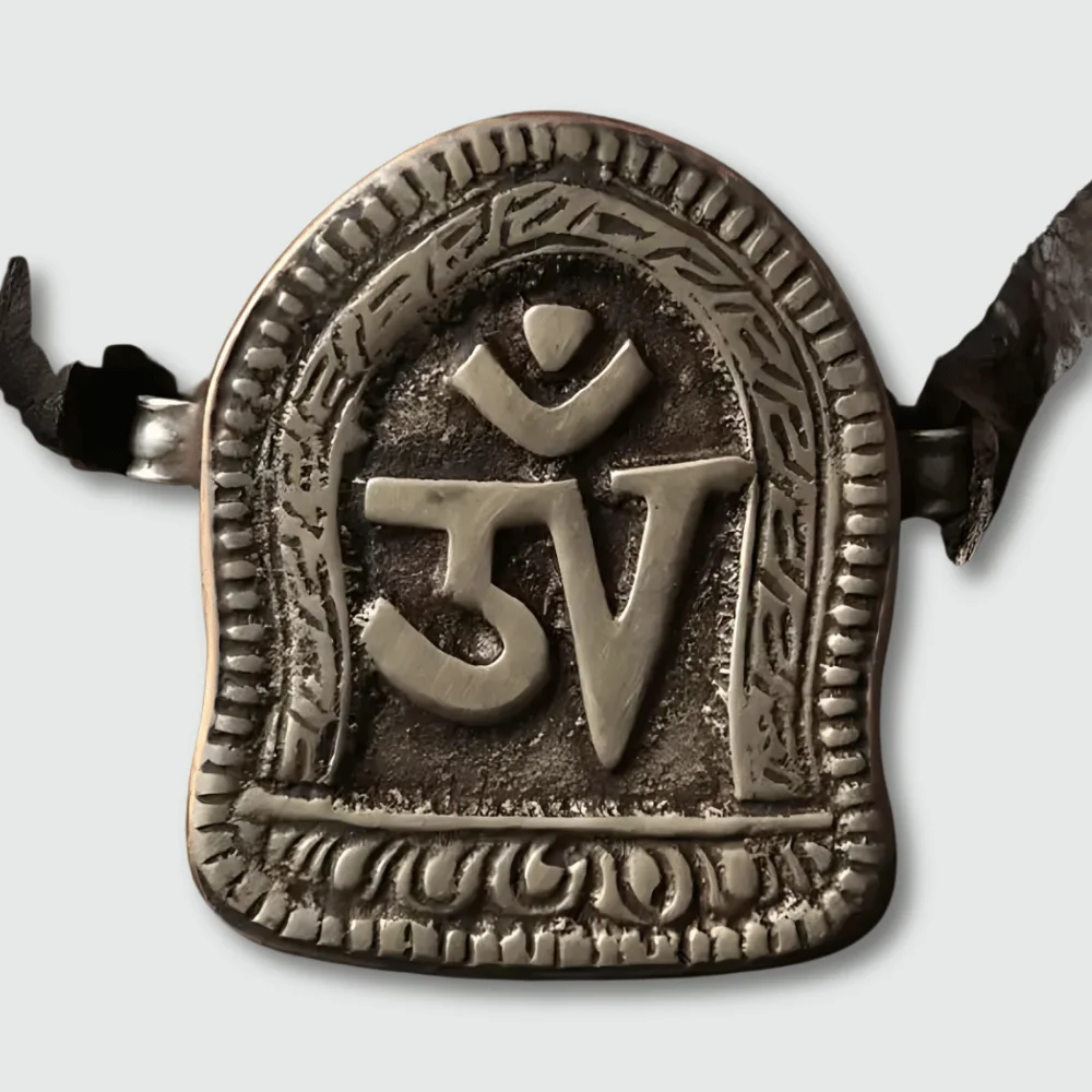 Amulette Bouddhiste Tibétaine Ancienne
