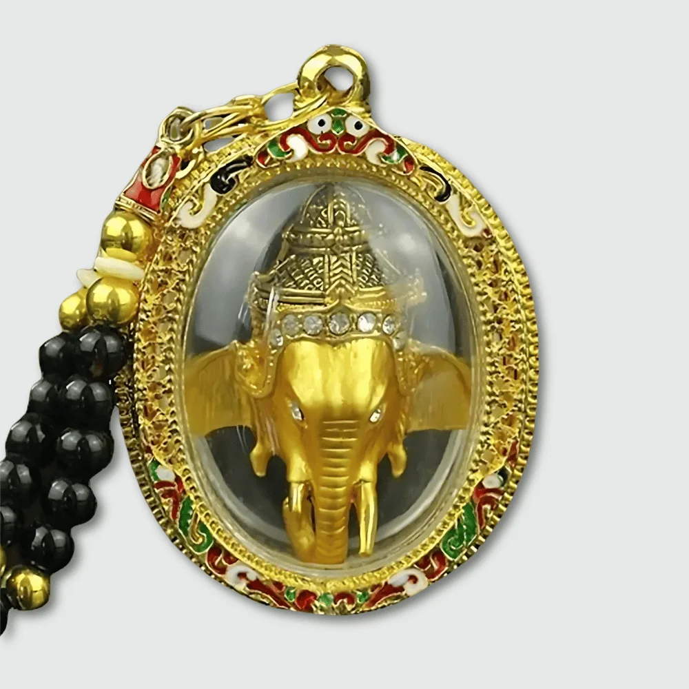Amulette Ganesh Or