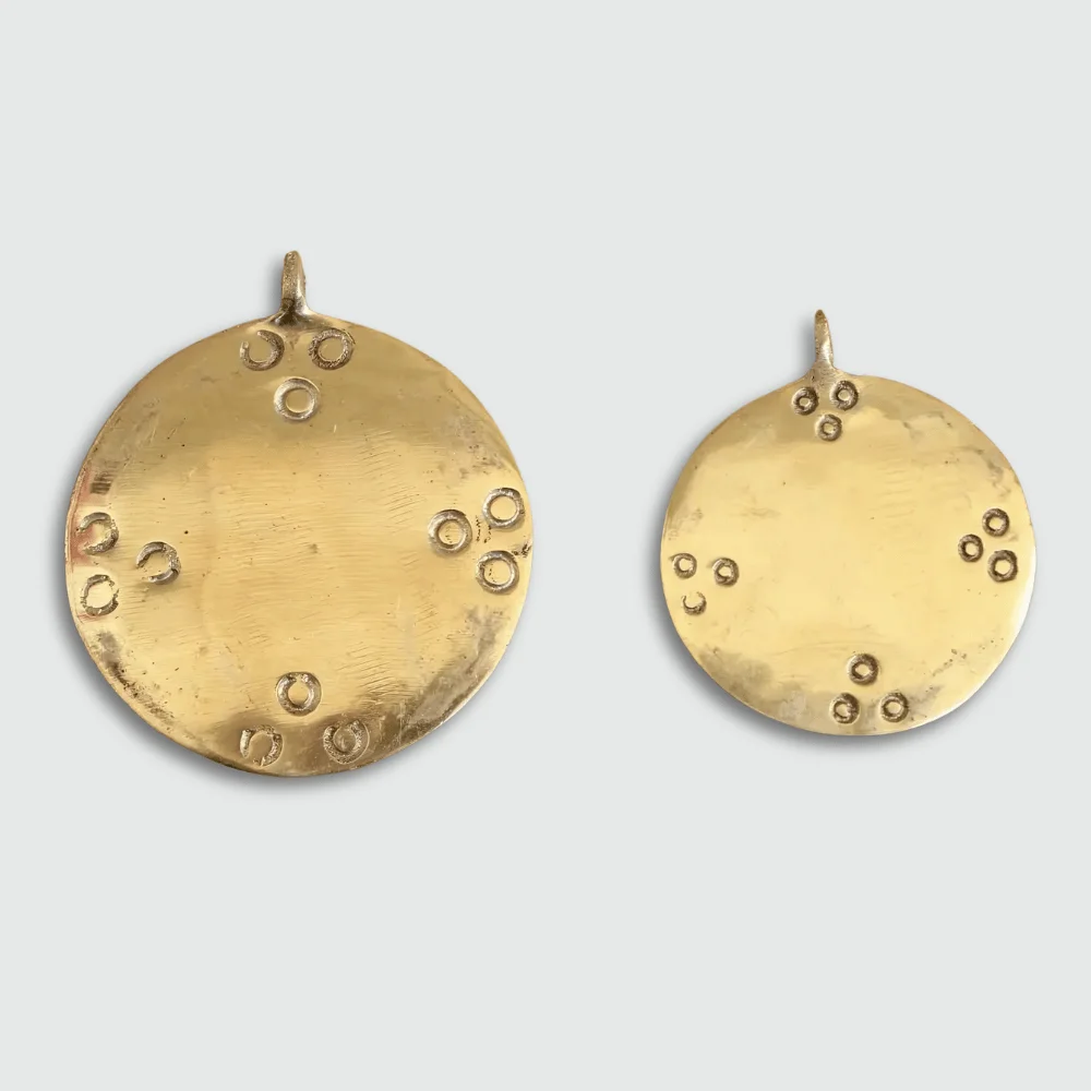 Amulette Tibétaine en Laiton