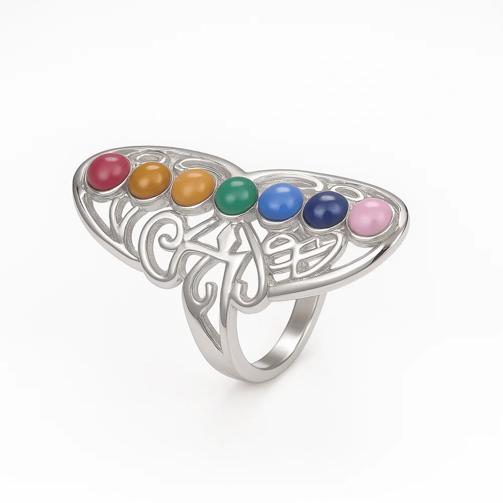 Bague 7 Chakras
