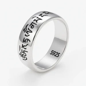 Bague Argent Tibet
