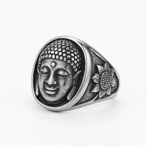 Bague Bouddha Argent