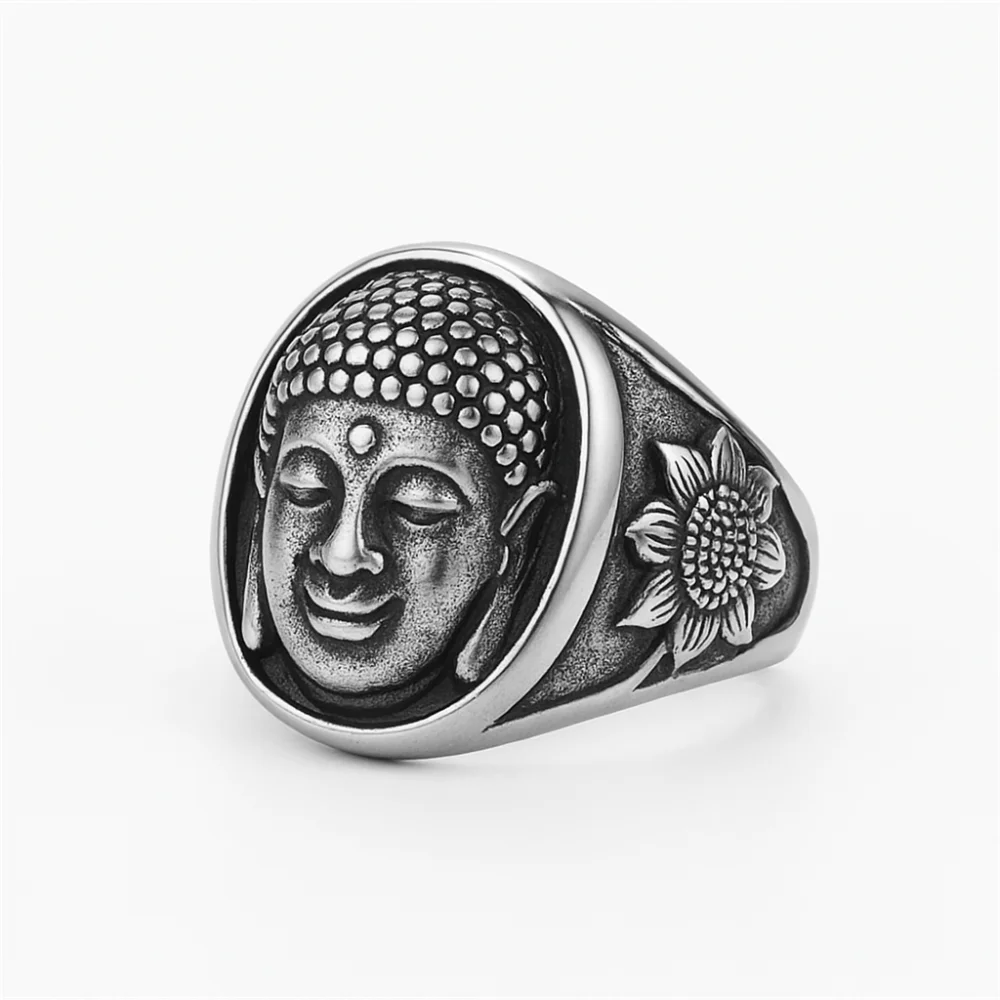 Bague Bouddha Argent