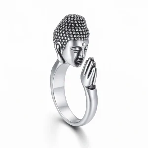 Bague Prière bouddha