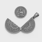 Pendentif Amulette Bouddha Mantra