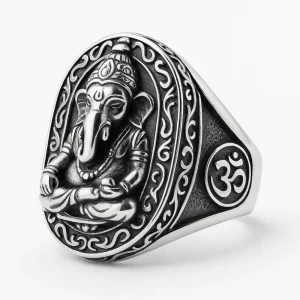 Bague Chevaliere Ganesh