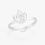 Bague Fleur de Lotus Argent