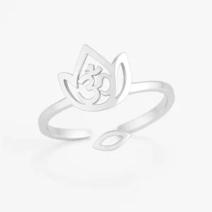 Bague Fleur de Lotus Argent