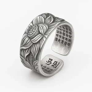 Bague Homme Lotus