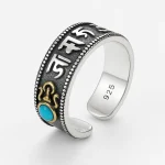 Bague Tibetaine en Argent