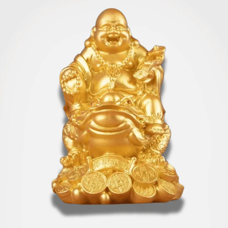 Détail du Bouddha sur un crapaud