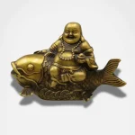 Bouddha rieur poison carpe Koi