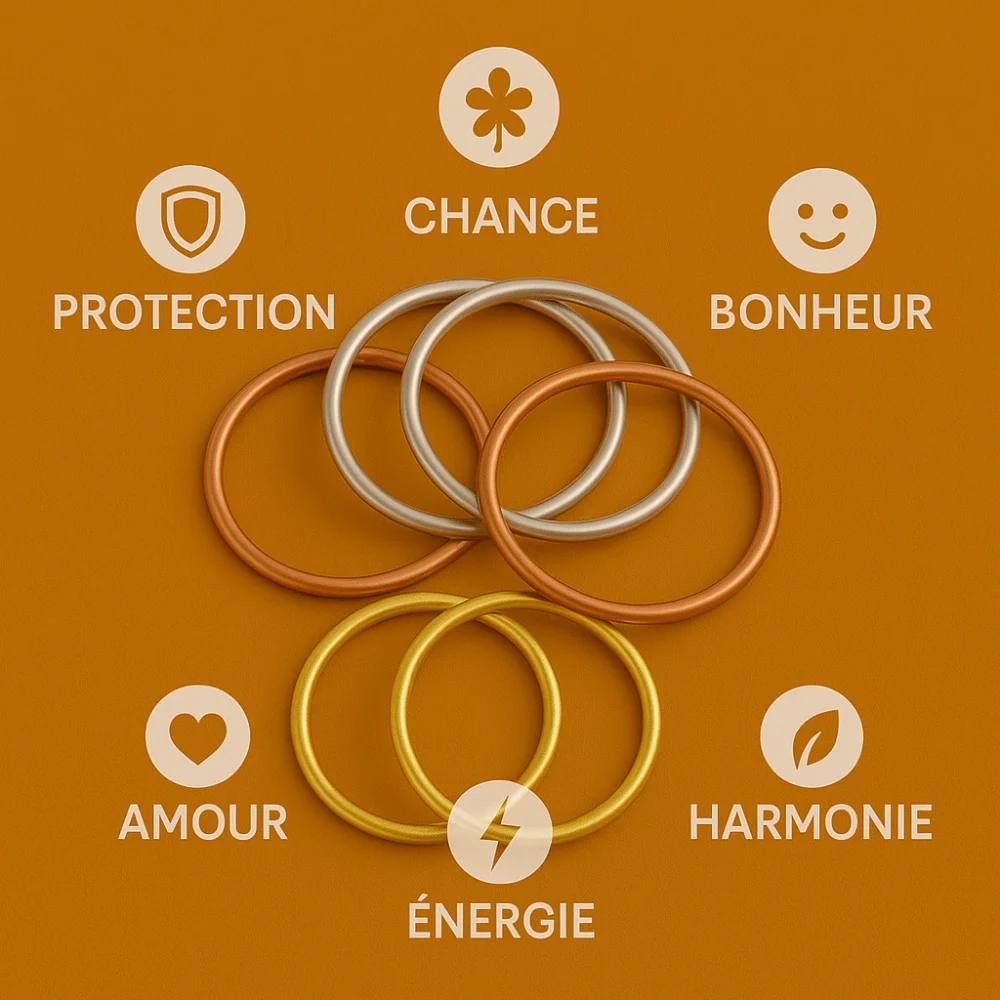 Bracelet Jonc Bouddhiste