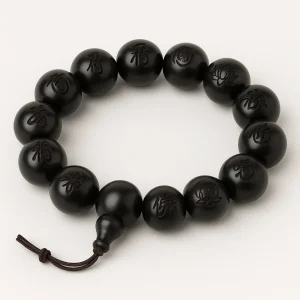 Bracelet Mala en ébène