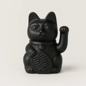 Chat Porte-Bonheur Maneki Neko en Céramique