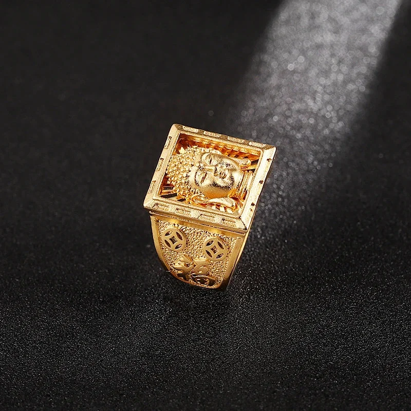 Bague Bouddhiste Tibétaine en cuivre