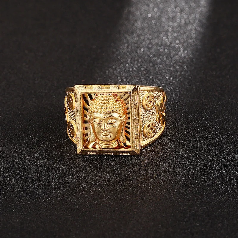 Bague Bouddhiste Tibétaine pour homme
