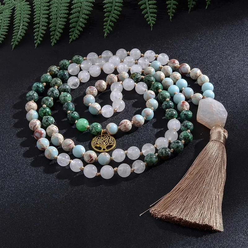 Set de Bijoux en Jade Africaine