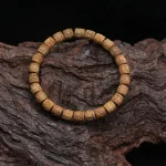 Bracelet Tibétain en Bois de Santal