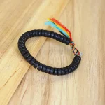 Bracelet Tibetain Porte Bonheur Mantra Tressé