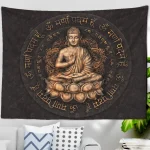 Tenture Bouddha Antique