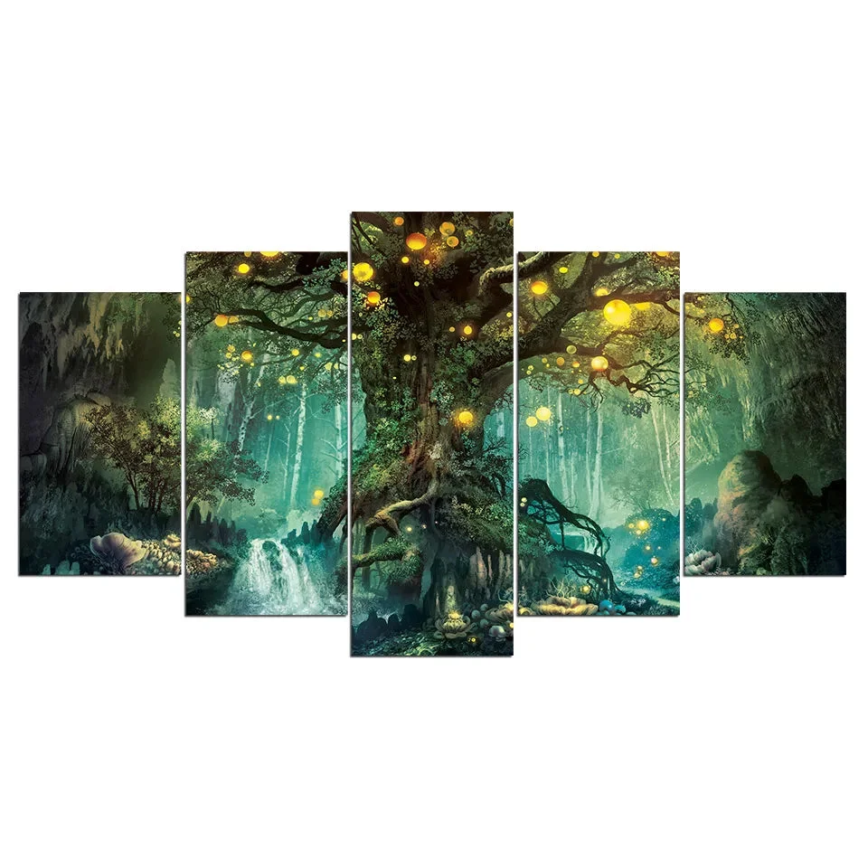 Tableau Arbre de Vie moderne