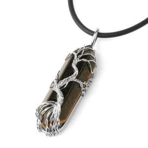 Collier en Pierre Naturelle Arbre de Vie