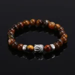 Bracelet de Prière Bouddha Perles en pierres