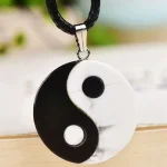 Collier Pendentif Ying Yang
