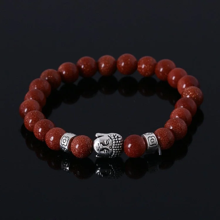 Bijou Bouddha en pierres naturelles