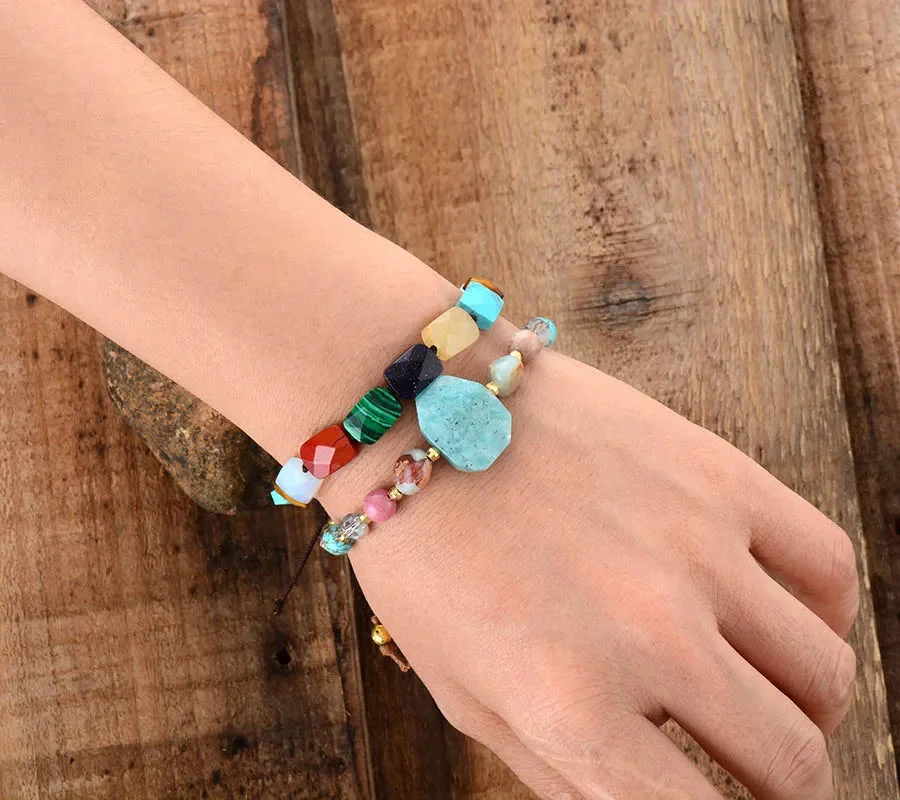 Détails du Bracelet Bohème 7 Chakra