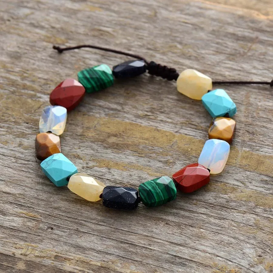 Emballage et présentation du Bracelet Bohème 7 Chakra