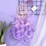 Attrape Reves Violet Blanc