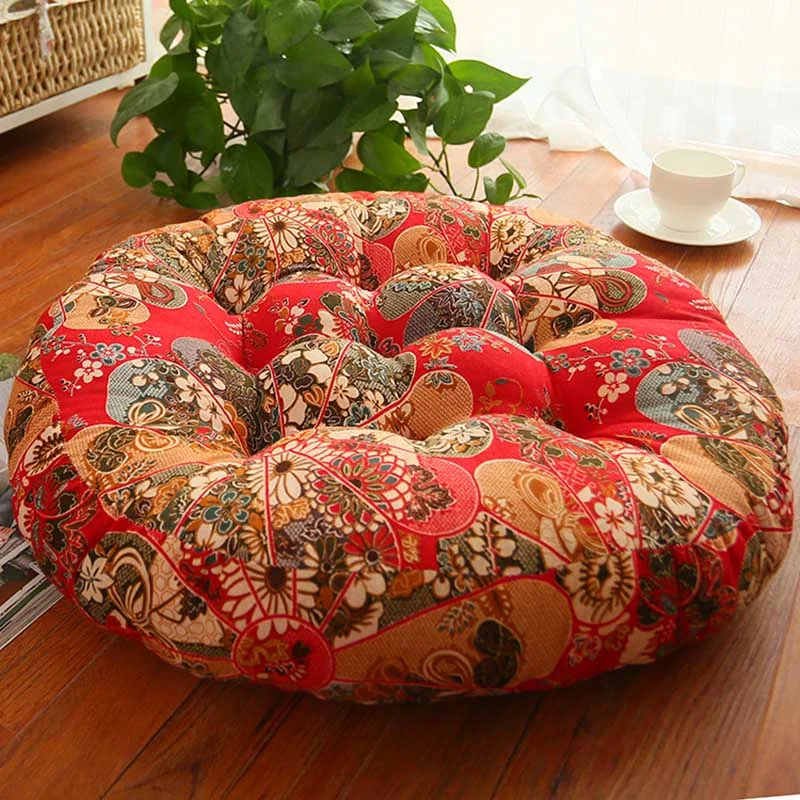 Coussin de Méditation en Fleur