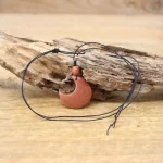 Collier Pierre Naturelle Demi-Lune