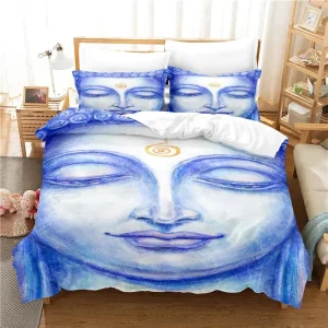 Housse de couette Tête de Bouddha
