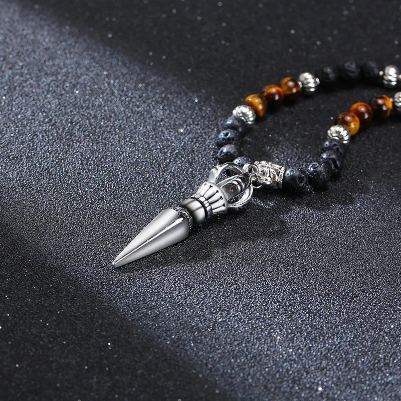 Bijoux Bouddhiste Oeil de Tigre