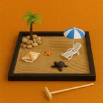 Mini Jardin zen Plage relaxante