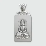 Pendentif Bouddha en Argent