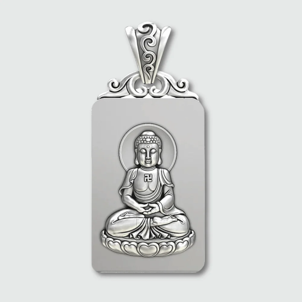 Pendentif Bouddha en Argent