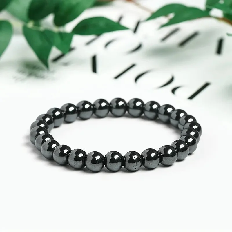 Bracelet en Hématite pour hommes et femmes