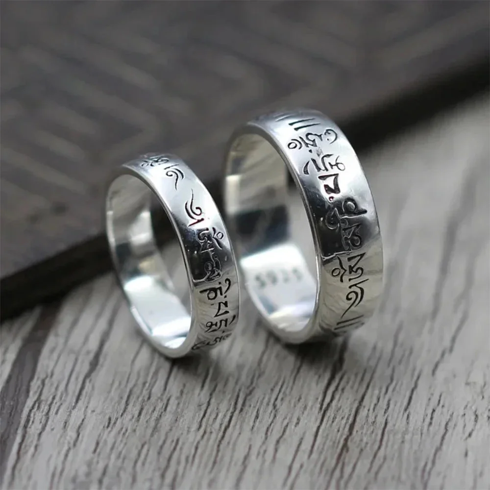 Bague Argent Tibet