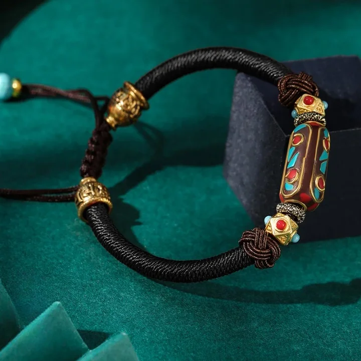 Bracelet de la Chance Tibétain Retro