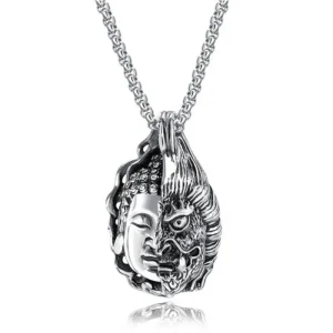 Pendentif Demi-Démon Bouddha