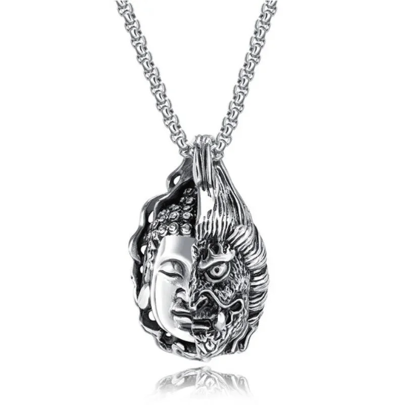 Pendentif Demi-Démon Bouddha