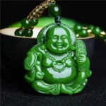 Pendentif en Jade Bouddha