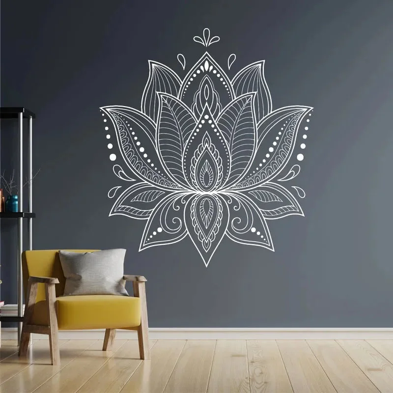 Stickers fleur de Lotus décoratif