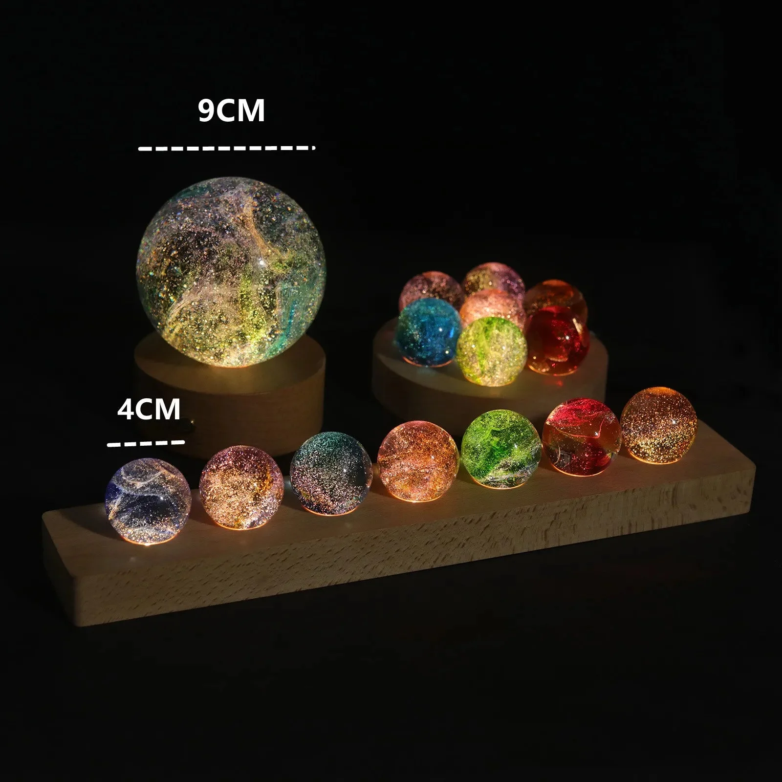 Design Lampe Boule 7 Chakras Led